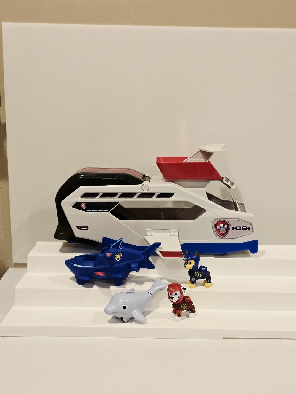 Paw Patrol Aqua Pups Whale Patroller Team Vehicle Set